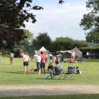 Camping near the Mendips for caving and climbing